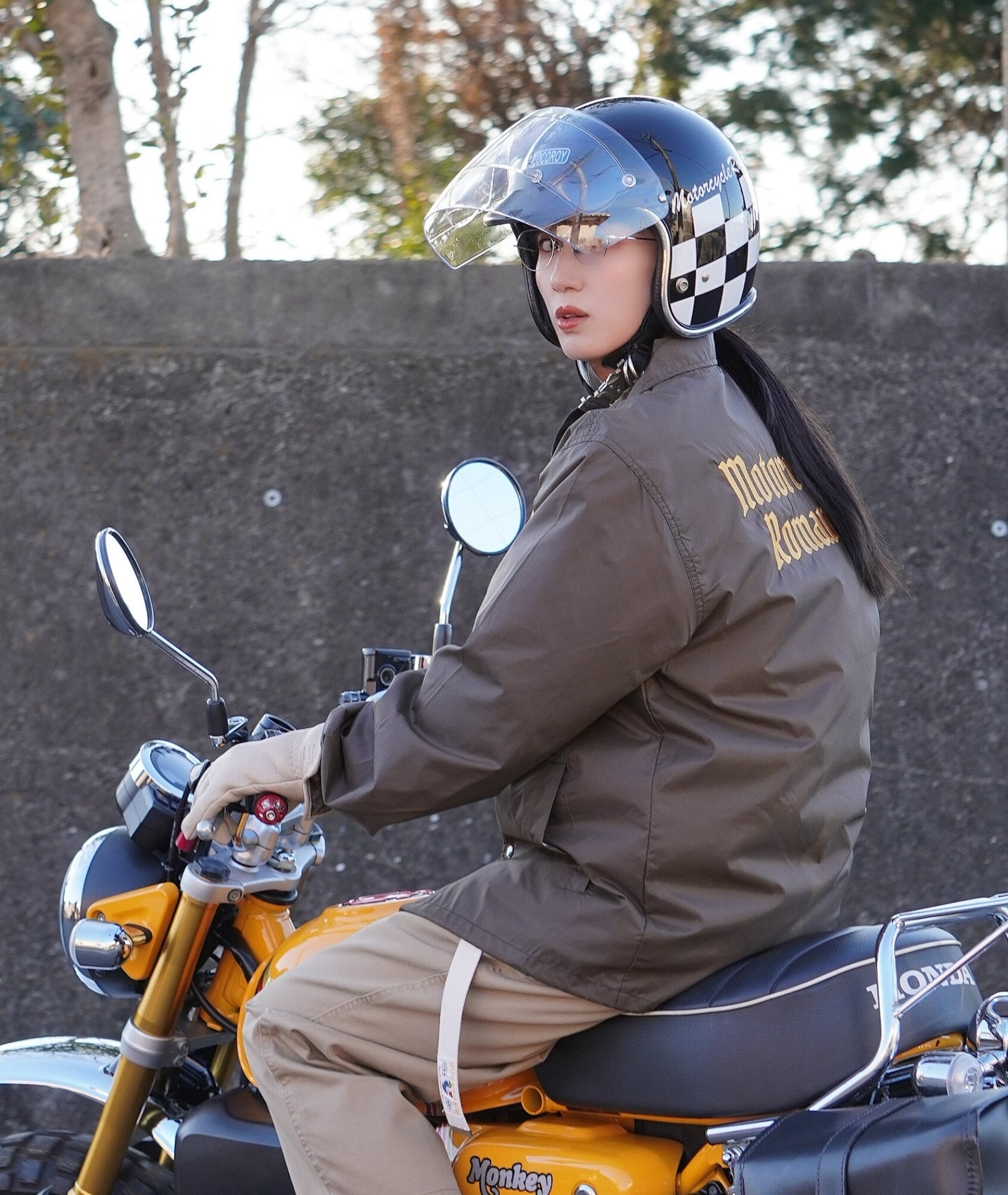 ナイロンジャケット チョコリコーヒー BROWN】NYLON COACH JACKET | COCOROY