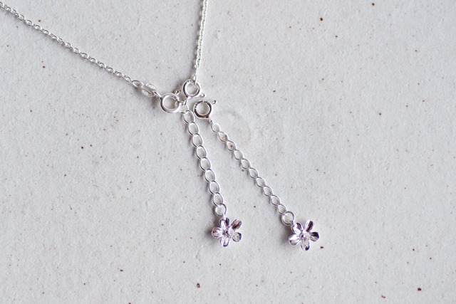 【ORDER】tefu-tefu necklace adjuster SV925 <basic> / ネックレス用延長アジャスター (ベーシック)