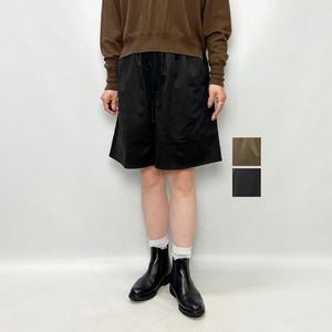 SACRA サクラ シンセティックスエードショートパンツ 126520111 2026秋冬新作 [送料無料]