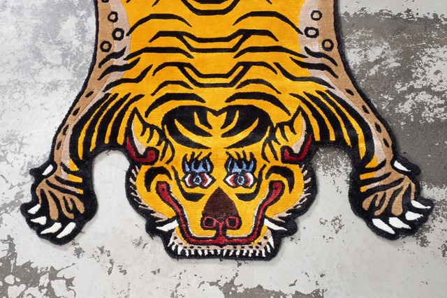 Tibetan Tiger Rug 《Sサイズ•シルク043》チベタンタイガーラグ