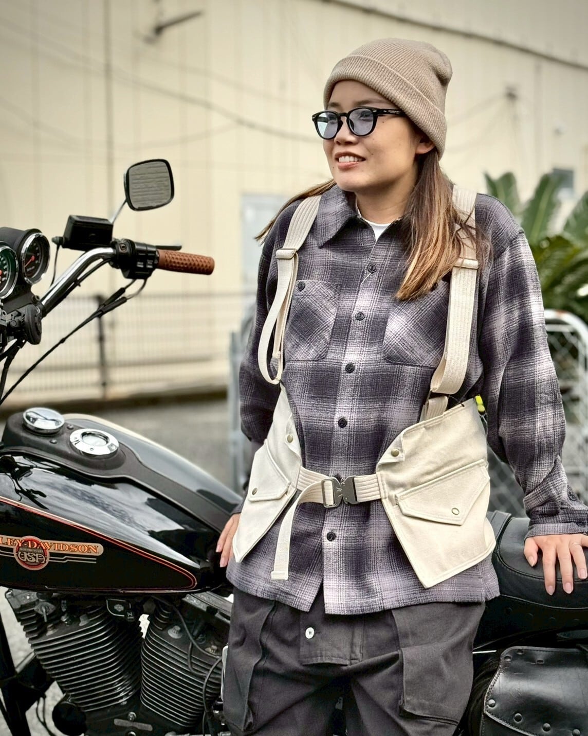 オリジナルユーティリティベスト WH／RD | OLD×NEW OUTFITTERS