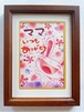 【一点物原画】　感謝の絵 母 お母さん ママいつもありがとう 母の日 　癒し ホスピタルアート ヒーリングアート　プレゼント ギフト