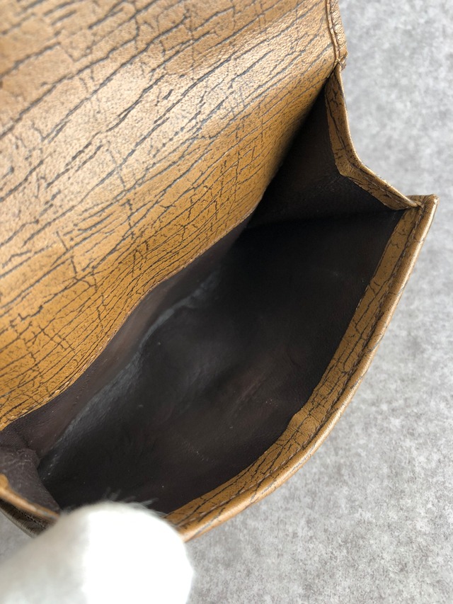 GUCCI グッチ GG 財布 ブラウン バンブー キャンバス ２つ折り vintage ヴィンテージ オールド nex8st