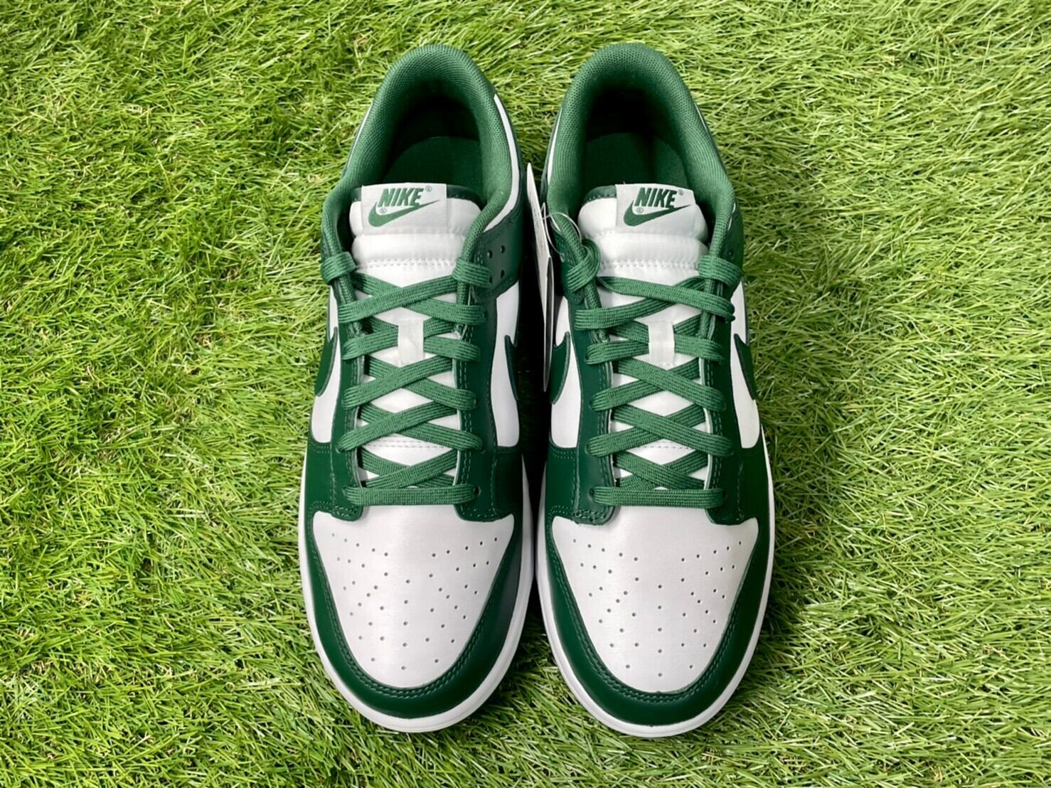 ナイキNIKE■DUNK LOW RETRO TEAM GREENスニーカー