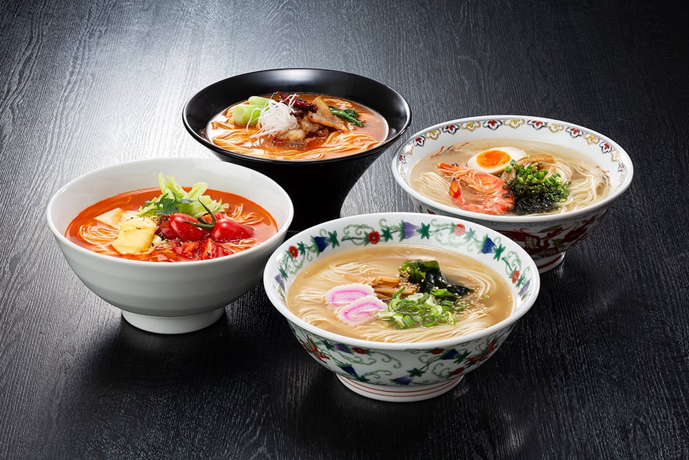 九州麺自慢ラーメンセット（4食） | Umakaa!2mon（うまかぁ！うまかぁ