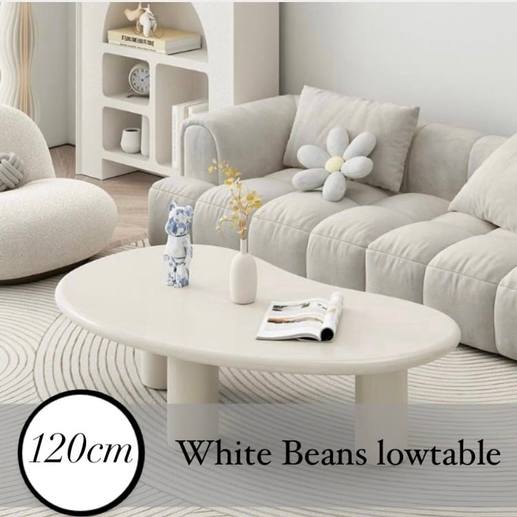 豆型　ビーンズ型　ローテーブル　センターテーブル 不二貿易（Fuji Boeki） ローテーブル 豆型 ビーンズ型 テーブル