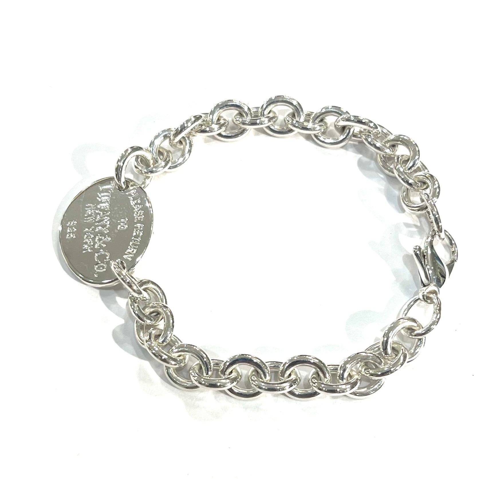TIFFANY&CO.】2671 Return to Tiffany ティファニー タグブレスレット