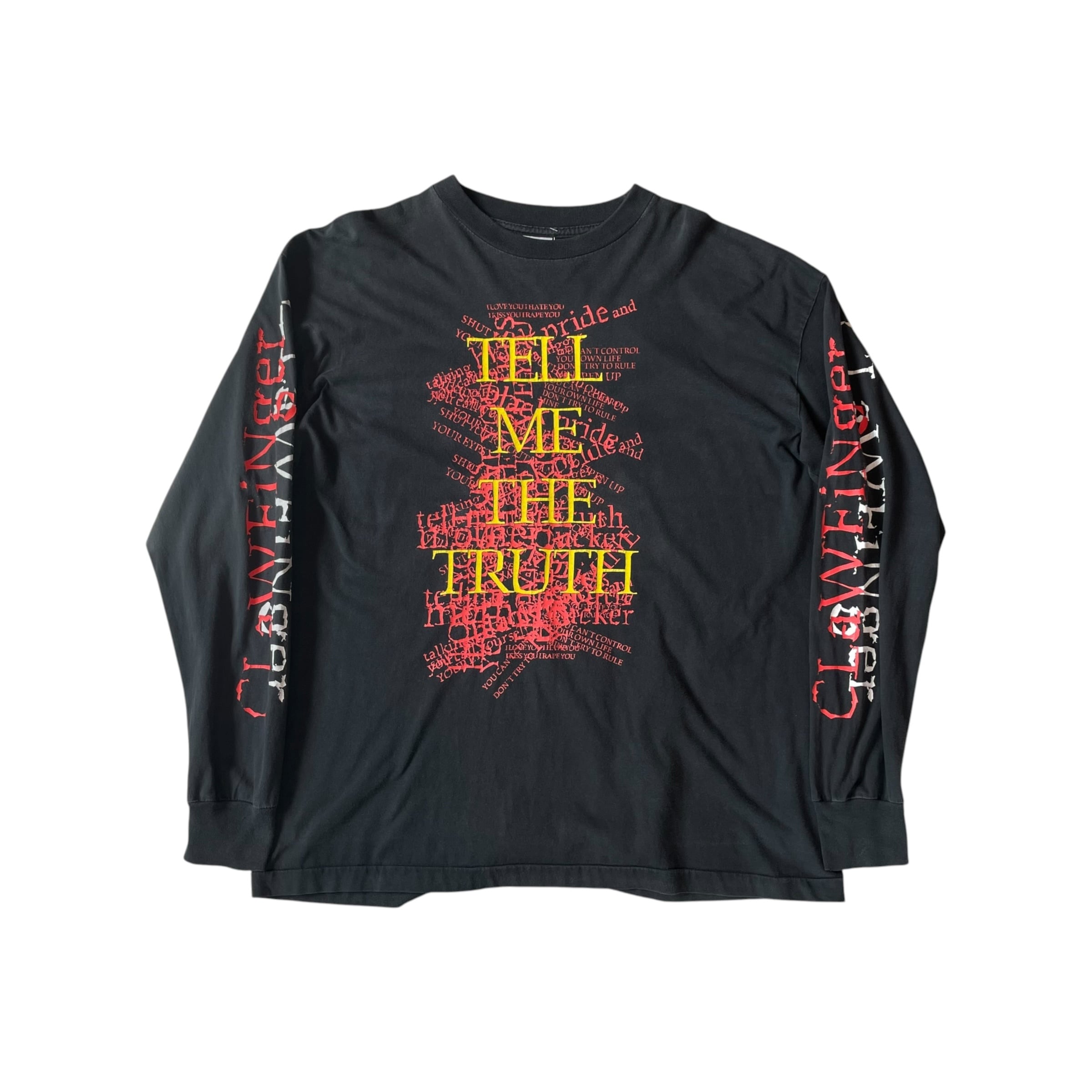 Special!! 1990s CRAW FINGER "THE TRUTH" L/S T-shirt