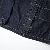 INTÉRIM / WASH HEAVY KIBATA SHUTTLE HYPER BIG WWII "1ST" DENIM JACKET