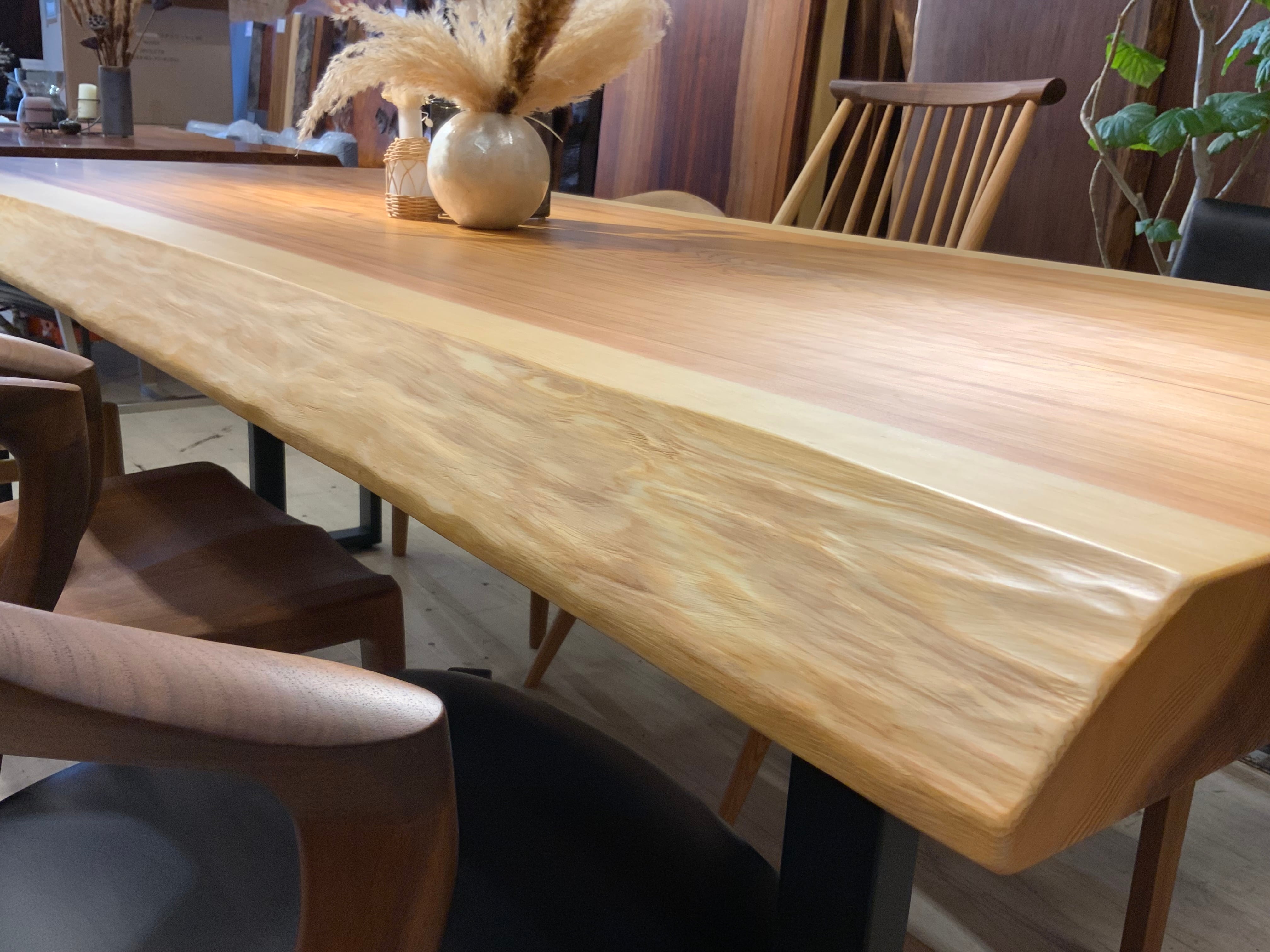 秋田杉（アキタスギ）_2150×940-810×70_横浜元町店_テーブル天板/一枚