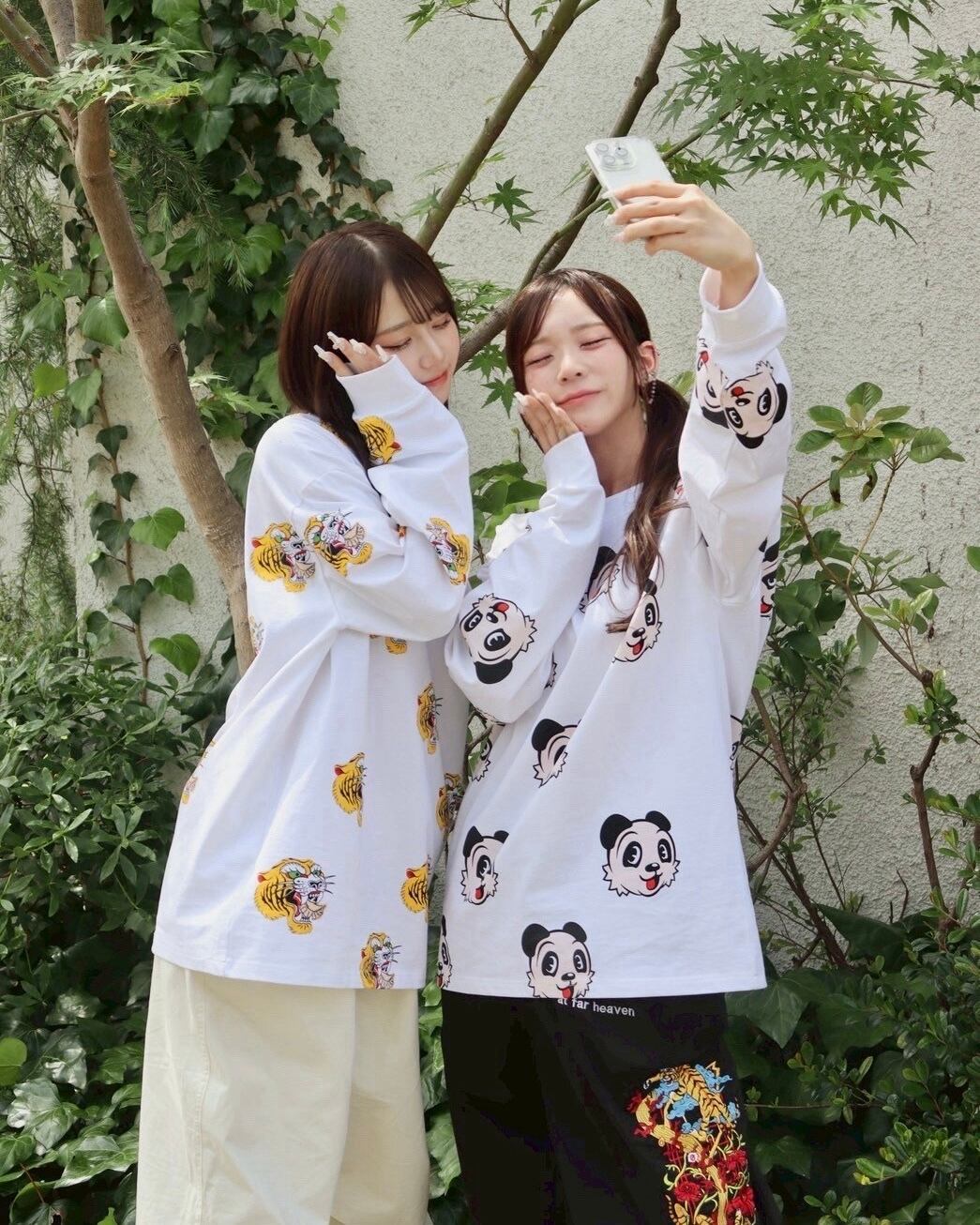 総柄虎ロンT | チュウカタベタイ