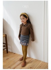 〖取寄〗韓国子供服 / 26winter / oren / マルモンケーブルタイツ / キッズ *1号~5号*