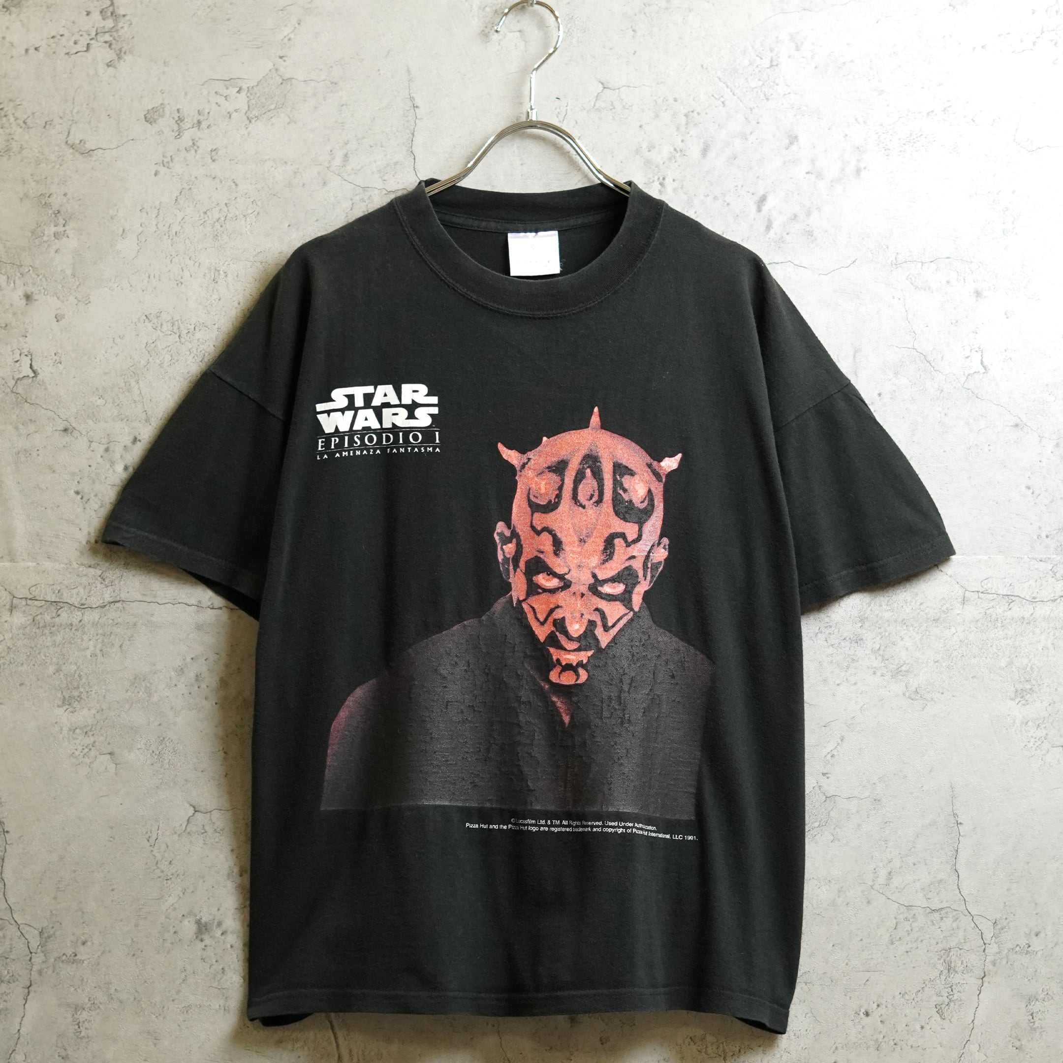 90s / Star wars Episode 1 / T-shirts / L 【TS00000237172】