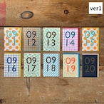 ギフトカード | Letterpress Letters, (レタープレスレターズ)370 Find Your Day - September 9月