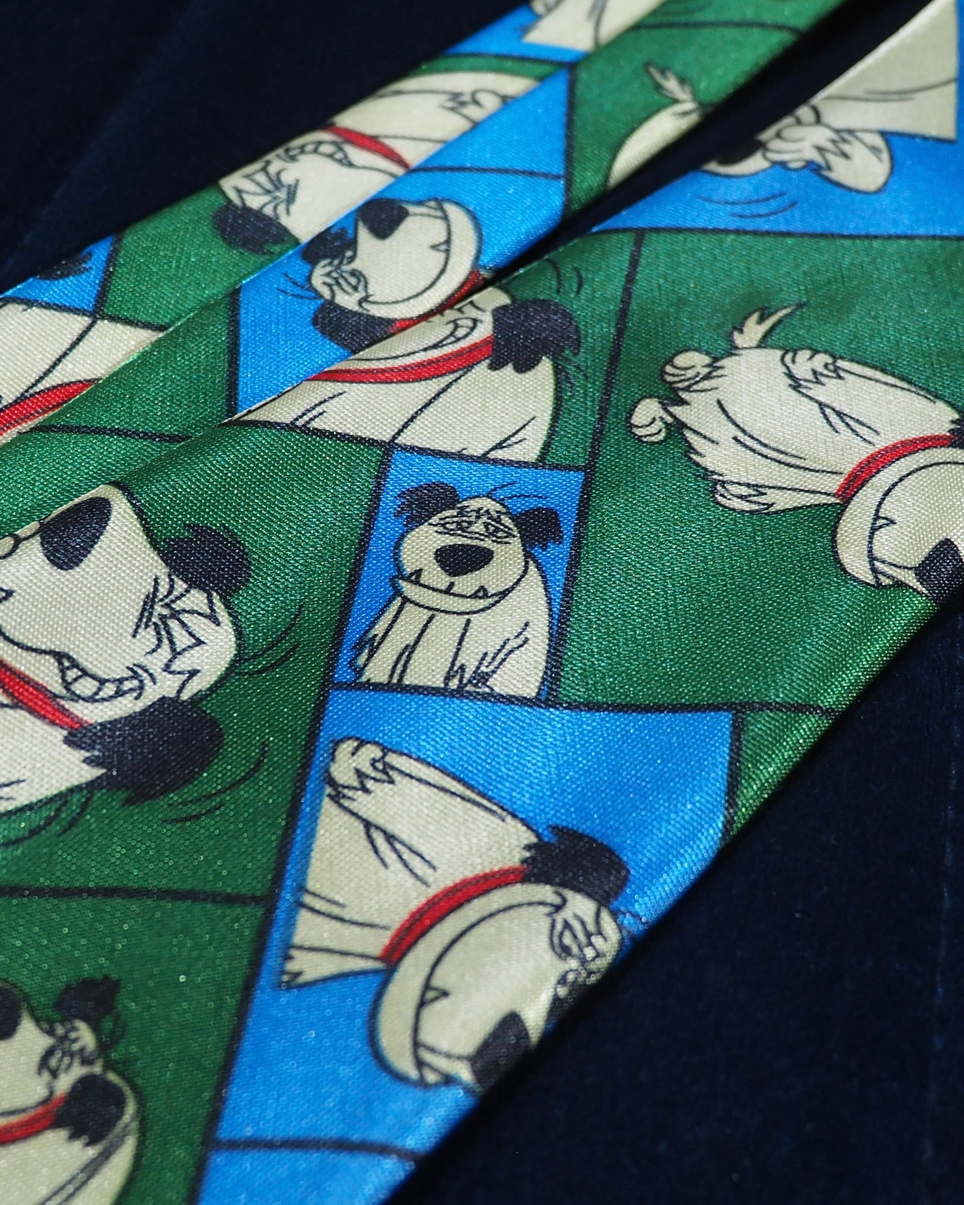 1994s " SEGA " Funny Dog printed vintage Tie