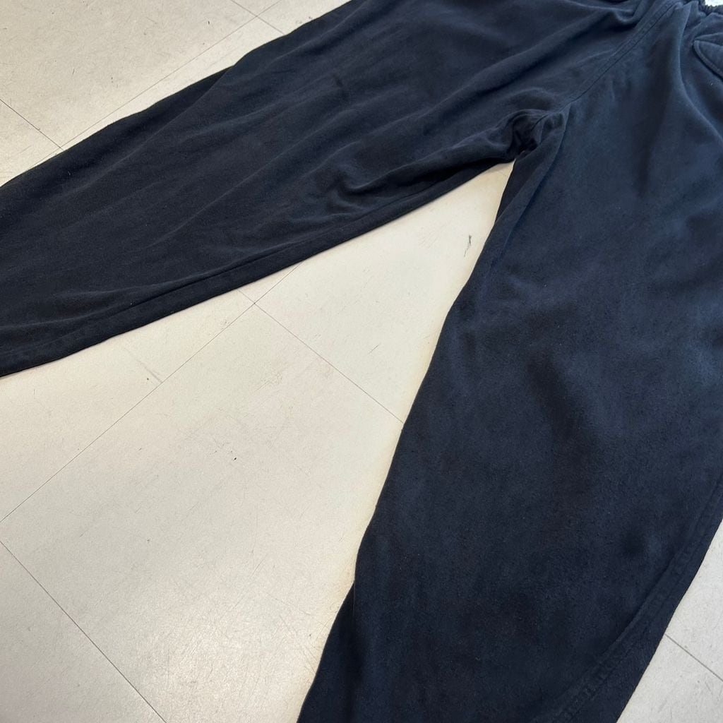 COMOLI コモリ シルクネップ ドローストリング パンツ ワイドパンツ