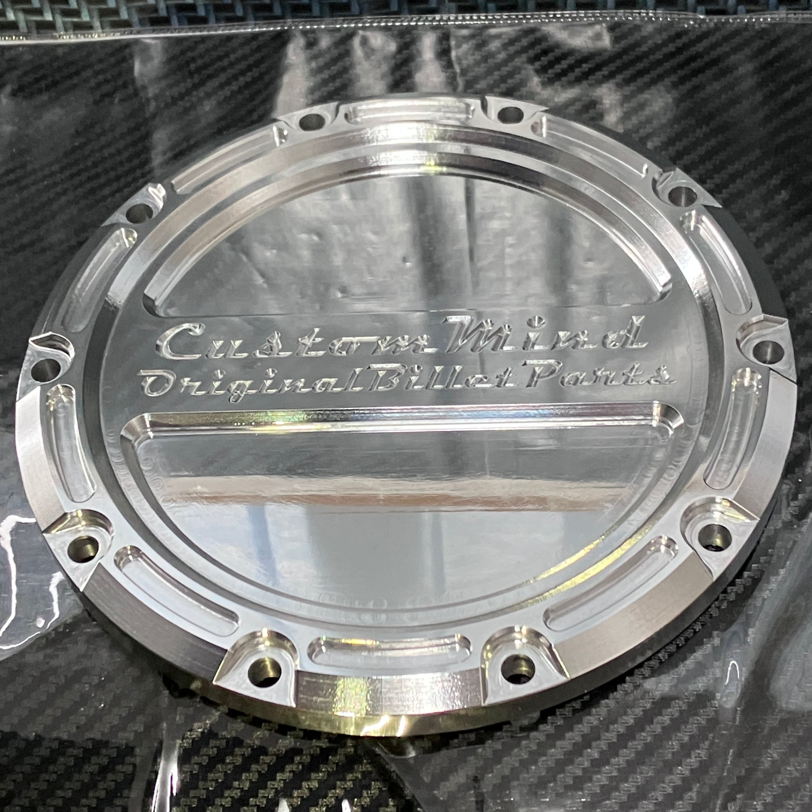 ゼファー1100 スケルトンクラッチカバー専用オプションフランジ