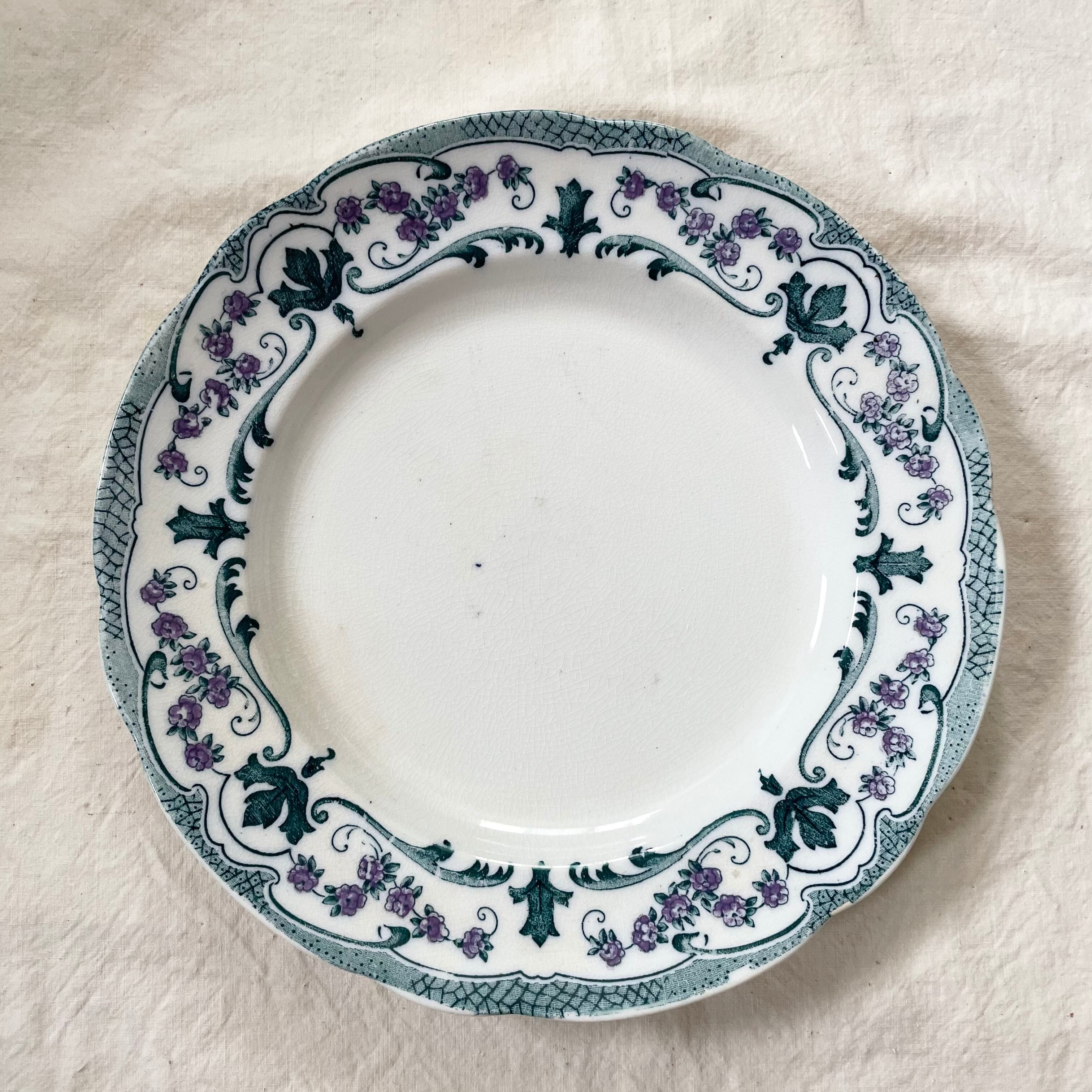 花模様のプレート