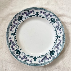 花模様のプレート