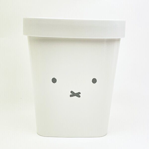 ミッフィー miffy フェイス ストックスストッパー付きダストボックス