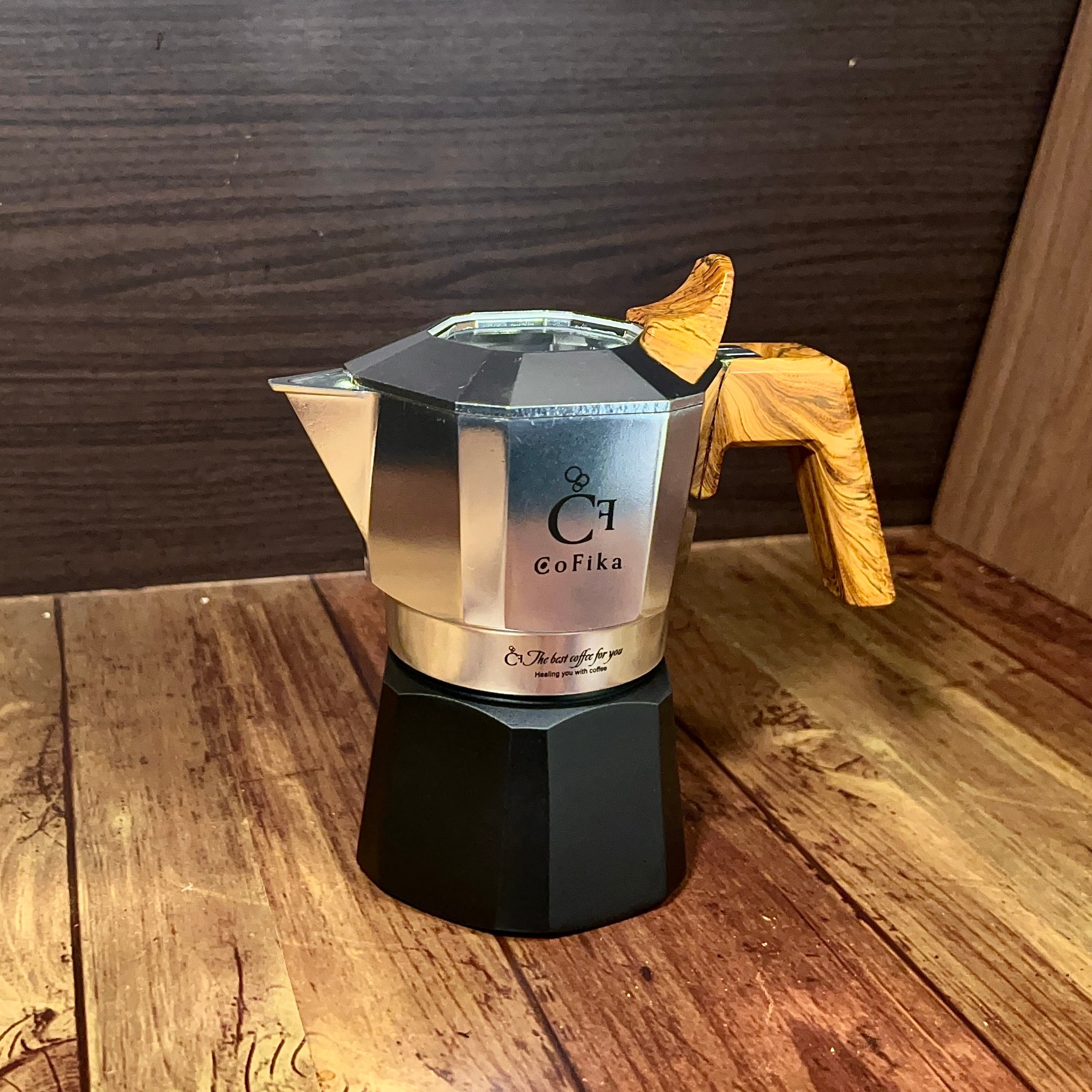 CoFika Crema Rich 直火式エスプレッソマシン 1-2杯用 | COFFEE LAB