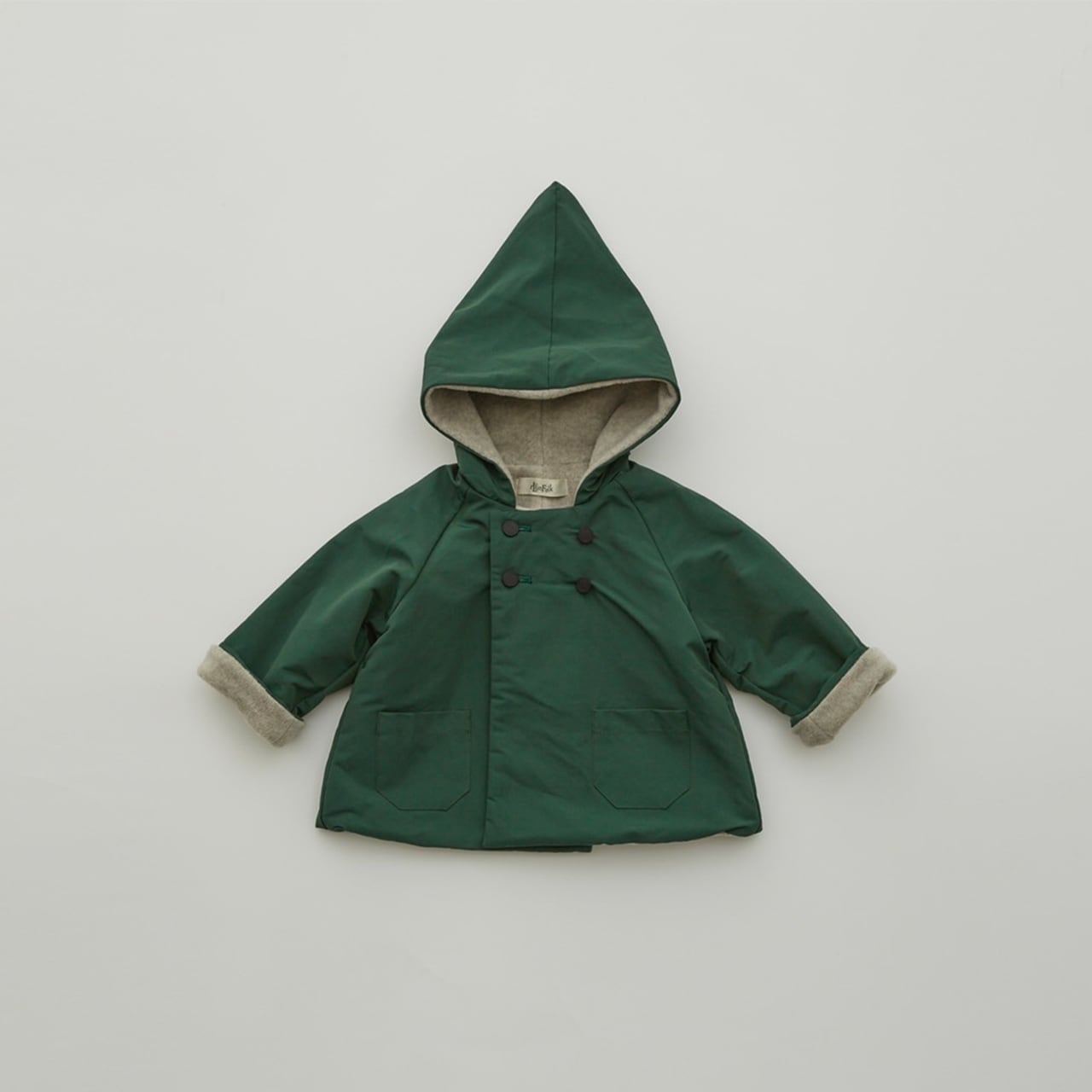 eLfinFolk(エルフィンフォルク)/ elf coat / green / 90,100cm | crecer powered by BASE