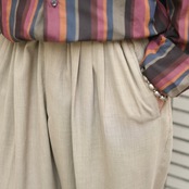SEAN JOHN custom draw cord 4tuck wide slacks