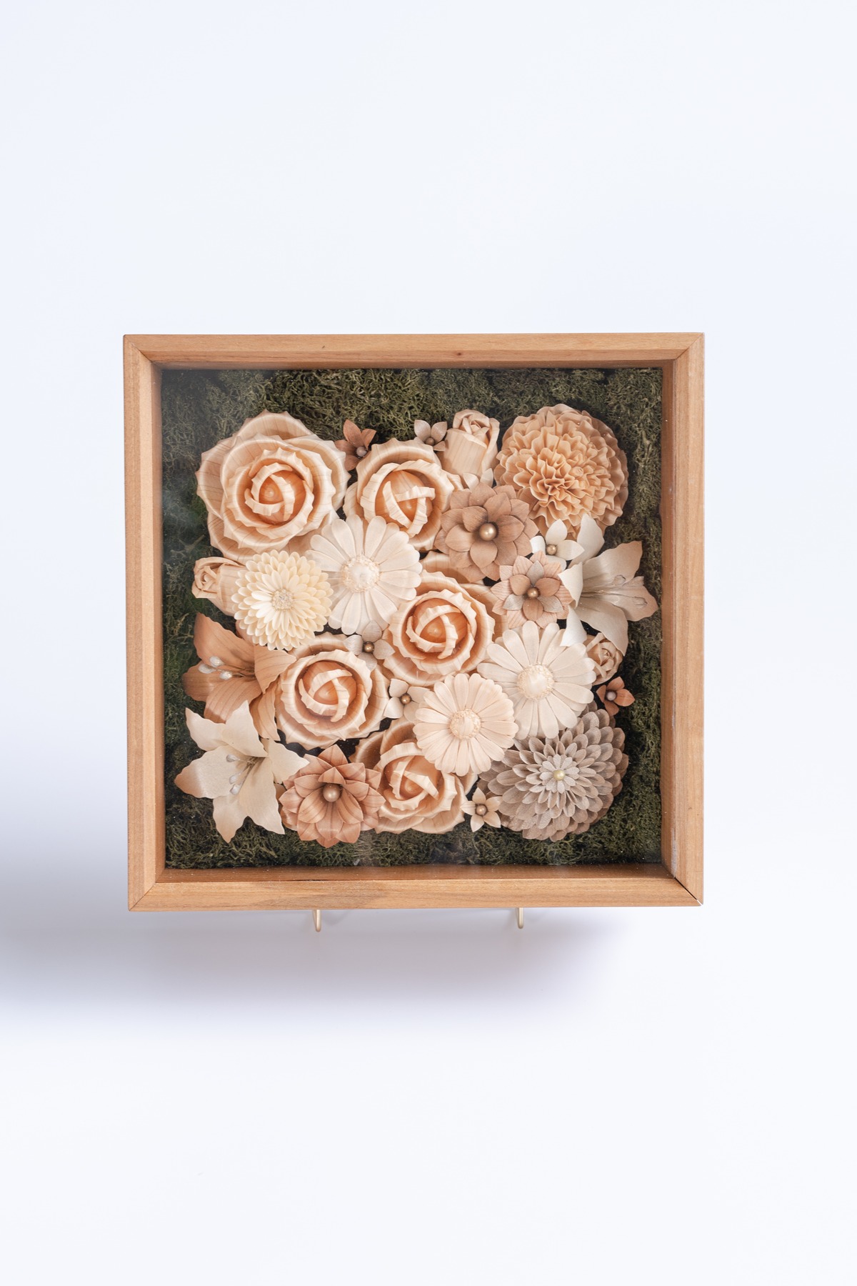 ウッドボックスアレンジL：サクラ | Bouquet des bois 