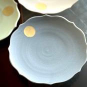 MUMCA 丸谷牧子 作 蓮花5寸皿 金彩/ Renka 5 Plate / 2104400000221