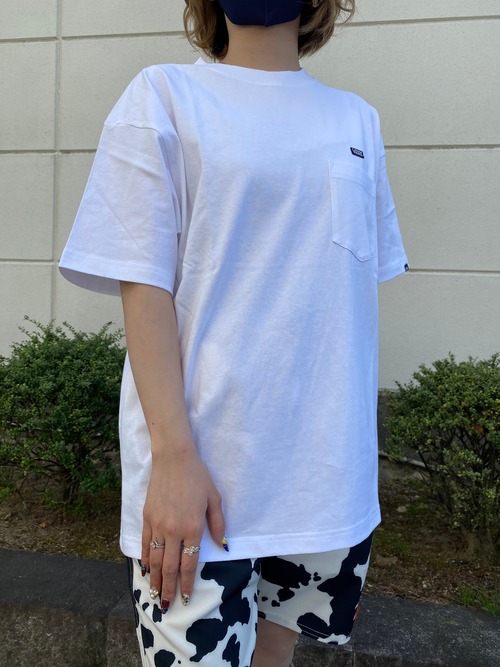 VANS (バンズ) M VANS BASIC POCKET S/S TEE Tシャツ 121H1010100 ホワイト