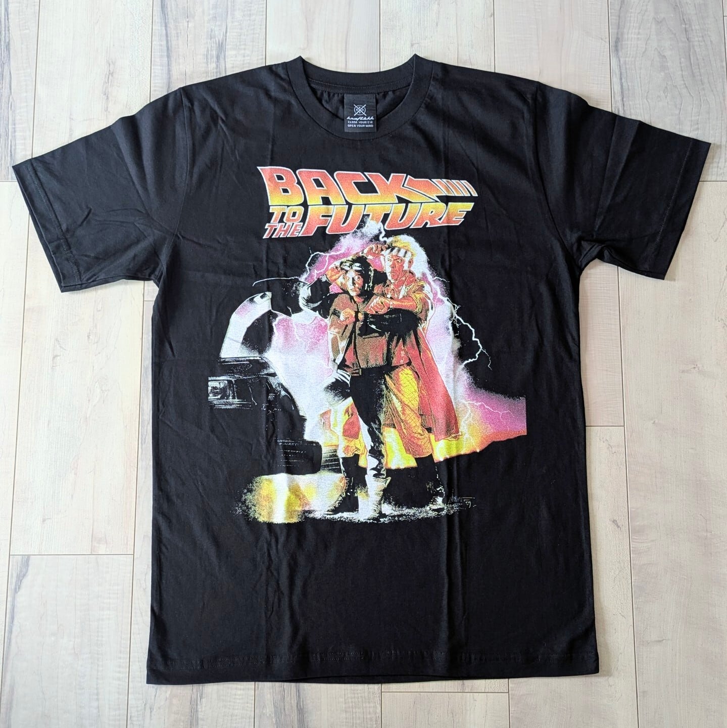 【 バックトゥザフューチャー（Back to the FutureⅡ）】マーティ&ドク / 映画Tシャツ / Tシャツ〚アメリカン雑貨 アメトイ〛