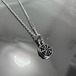SPIDER WEB NECKLACE #1 with GODSIZE® I.D. TAG / スパイダーウェブ ゴッドサイズ® I.D.タグネックレス