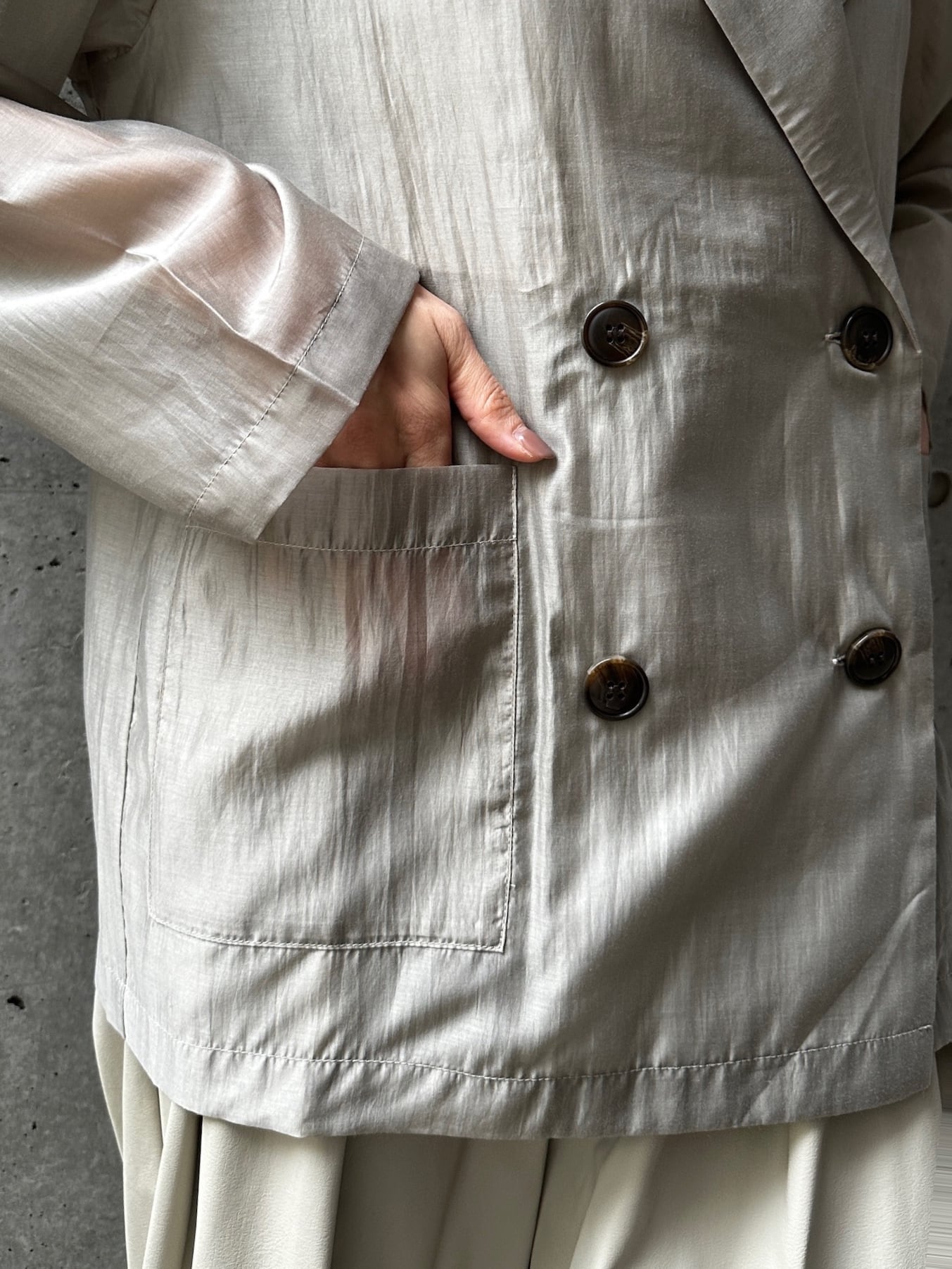 SHEER JACKET（ｼｱｰｼﾞｬｹｯﾄ）【3676200】 | CIEL'AIR