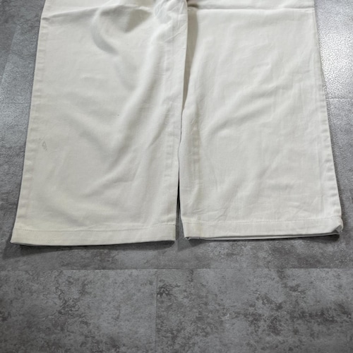 90s Ralph Lauren USA生地メキシコ製 36/36 ホワイトチノ 詳細写真16