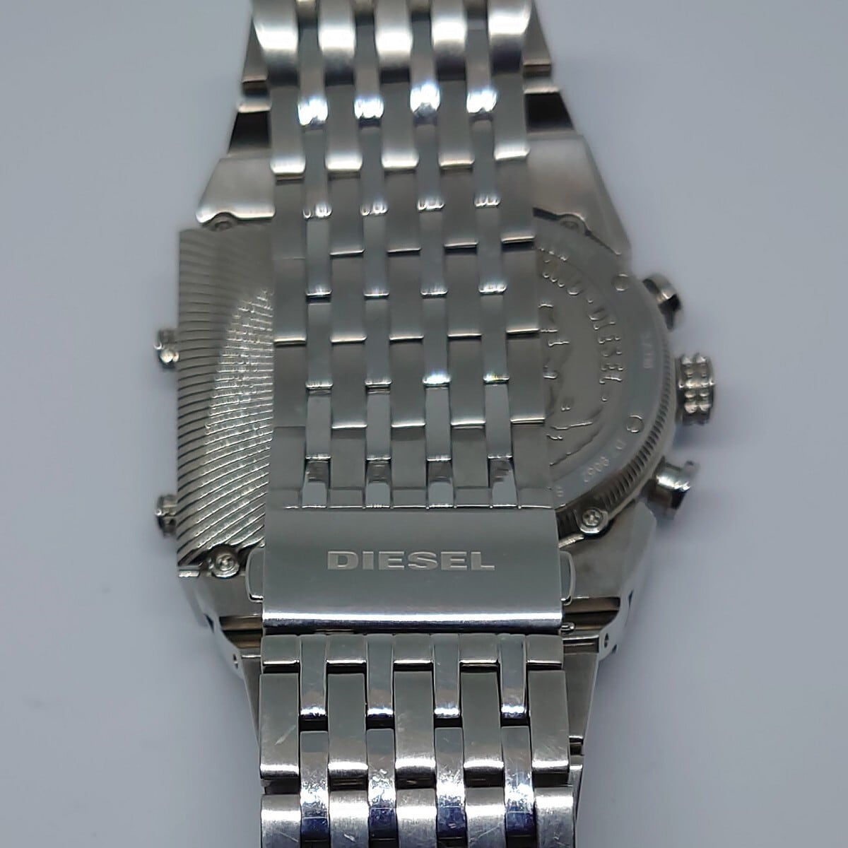 中古】DIESEL 腕時計 dz9052 トリプルタイム※電池切れの為動作未確認 ...