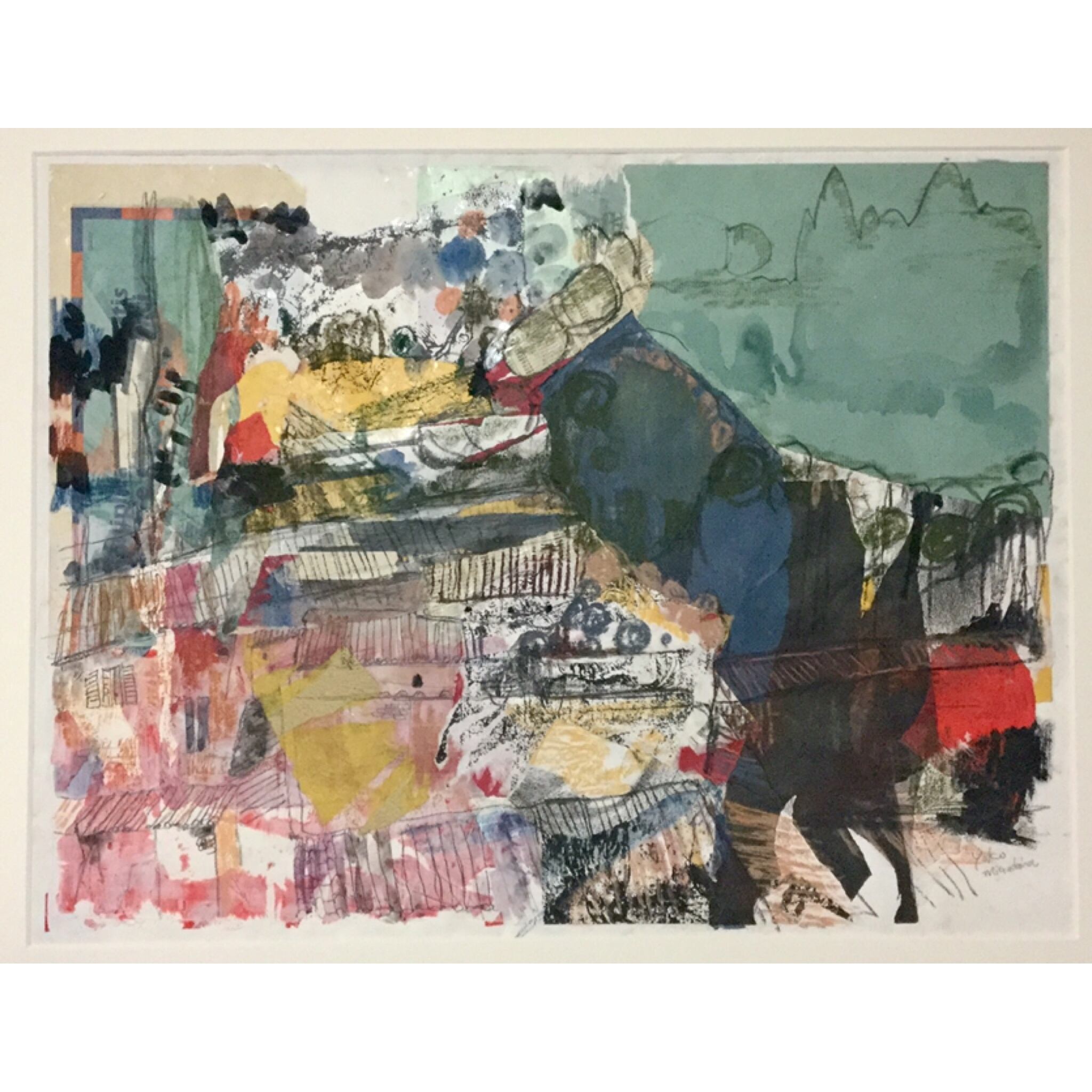 ジュリエット・ホランド : ミクストメディア作品   額装 ジュリエット・ホランド : ミクストメディア作品 額装 【公式通販】