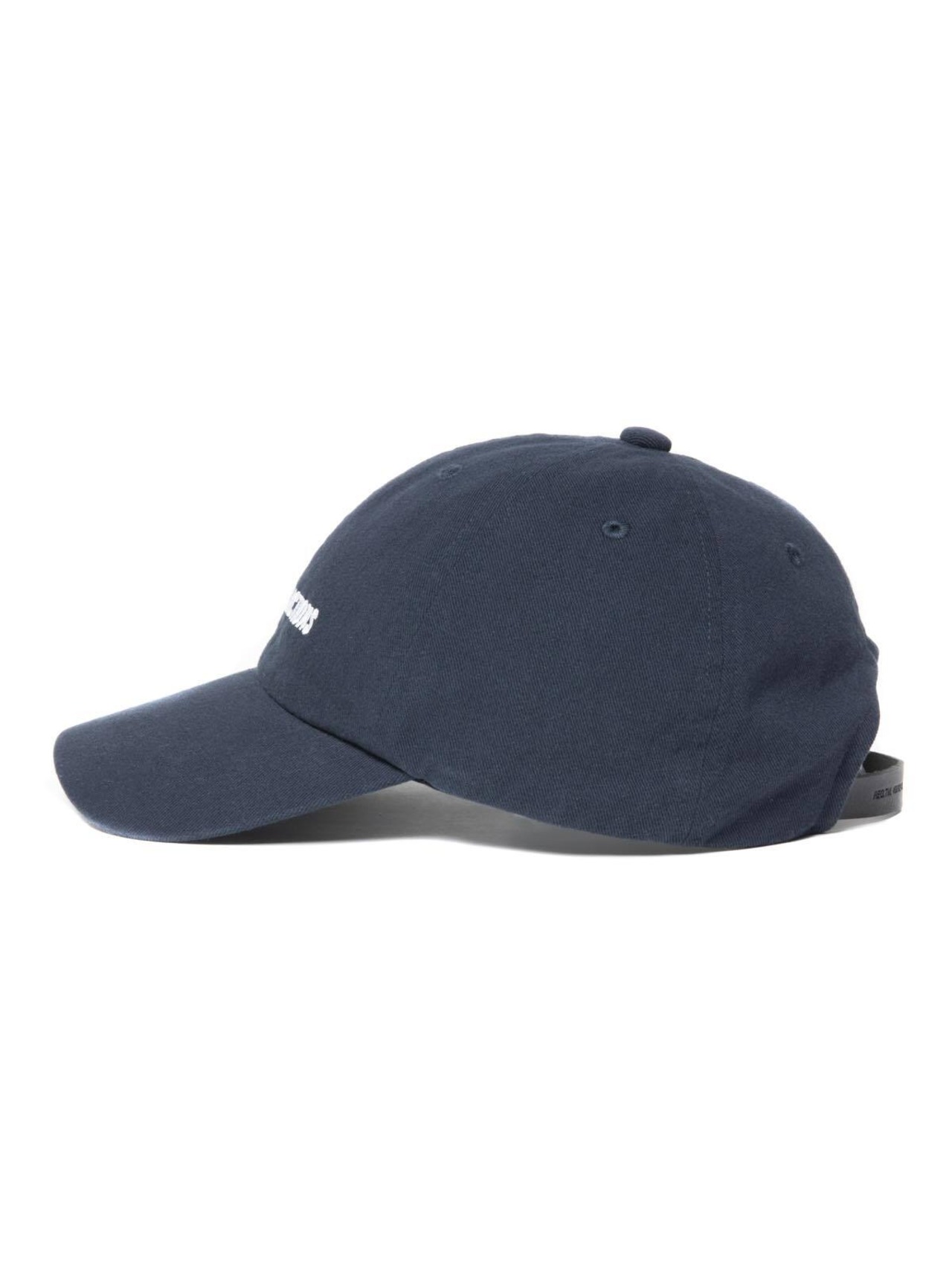 Hard Twist Yarn 6 Panel Cap - Navy -
