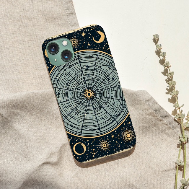 受注生産 iPhoneケース アンティーク天球図｜星座図 STAR003A