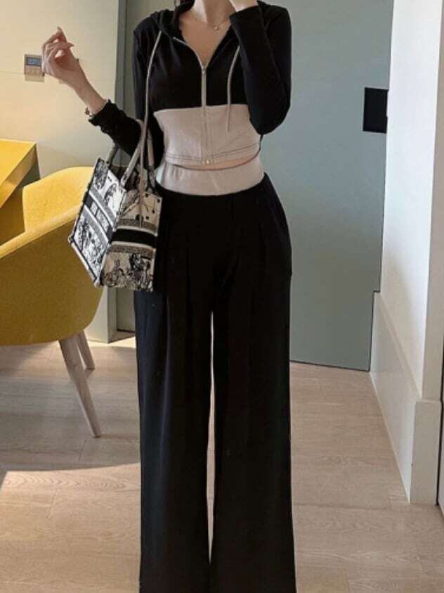 あやち テロントバイカラースウェットセットアップ | maison de priére