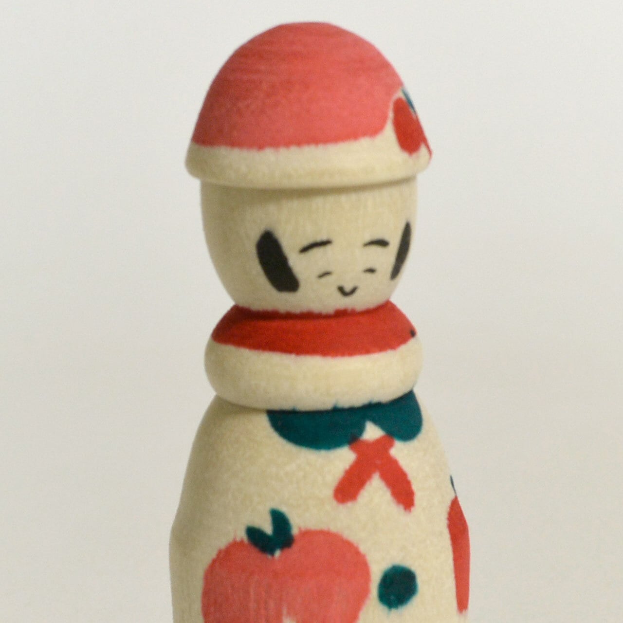 モガこけし 約2寸 約6cm 鈴木敬 工人（作並系）#0368 | コケシア