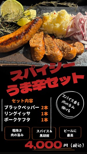 スパイシーうま辛3種セット
