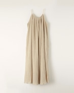 DU250530 linen pleats camisole one piece【残り僅か】