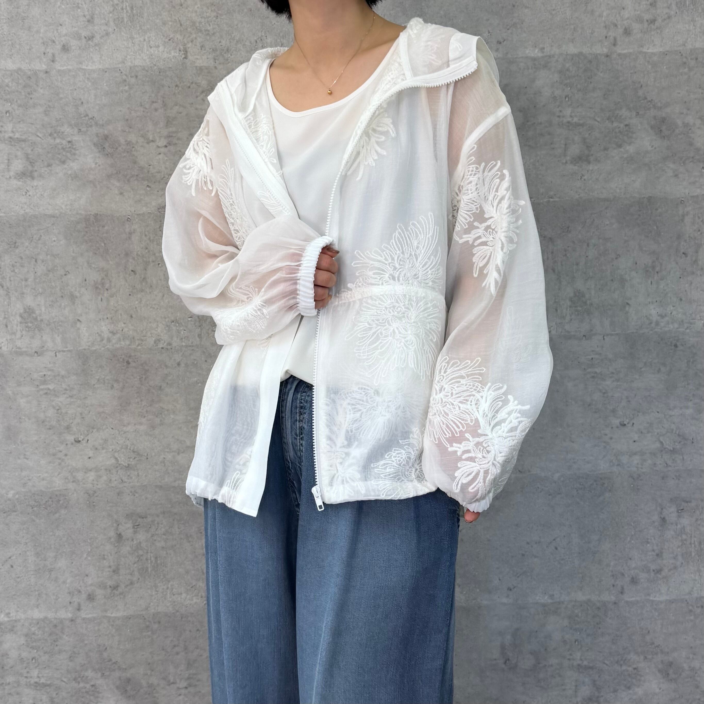 フラワーシアージップフーディー（NO.85262401） | AnnaKerry