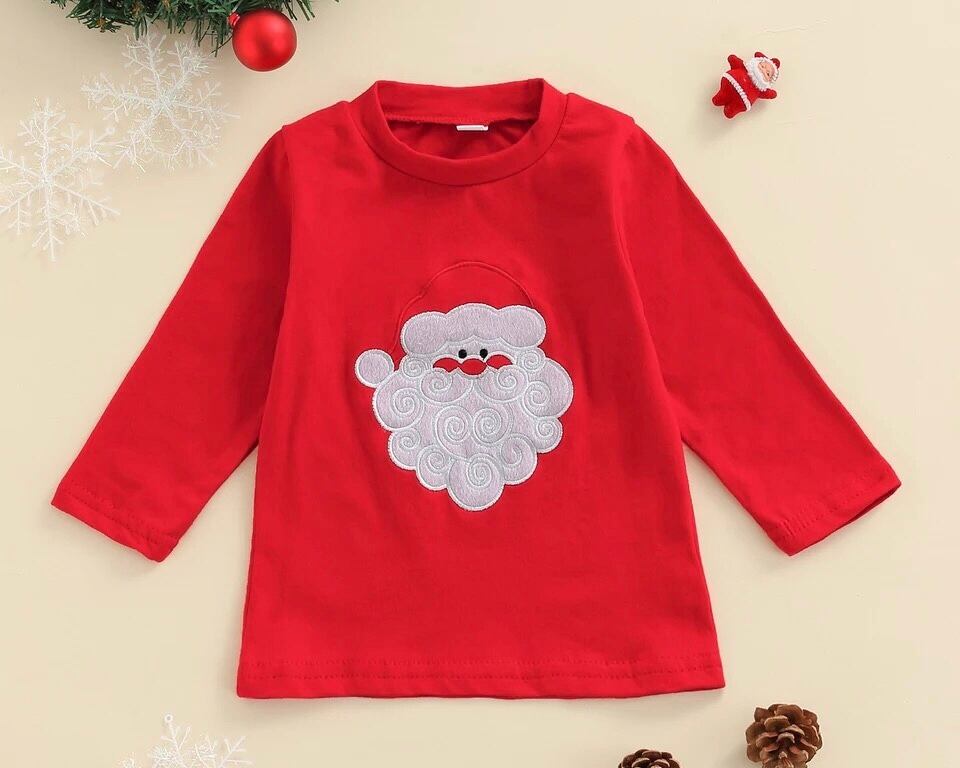 長袖 / シャツ / クリスマス / 女の子 / 男の子 / 〜5才