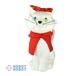 Dakin 白猫赤リボンとケープ 人形 フィギュア