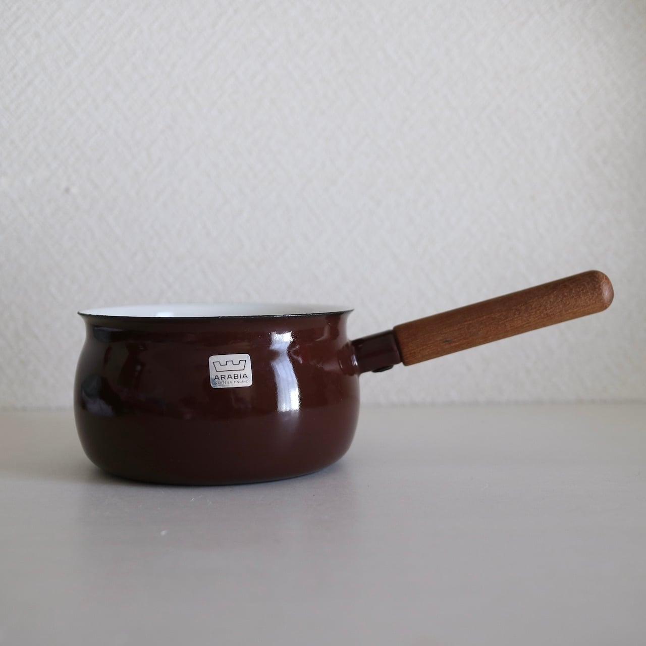 SOLD OUT] Arabia アラビア / ミルクパン 片手鍋 ブラウン ARABIA
