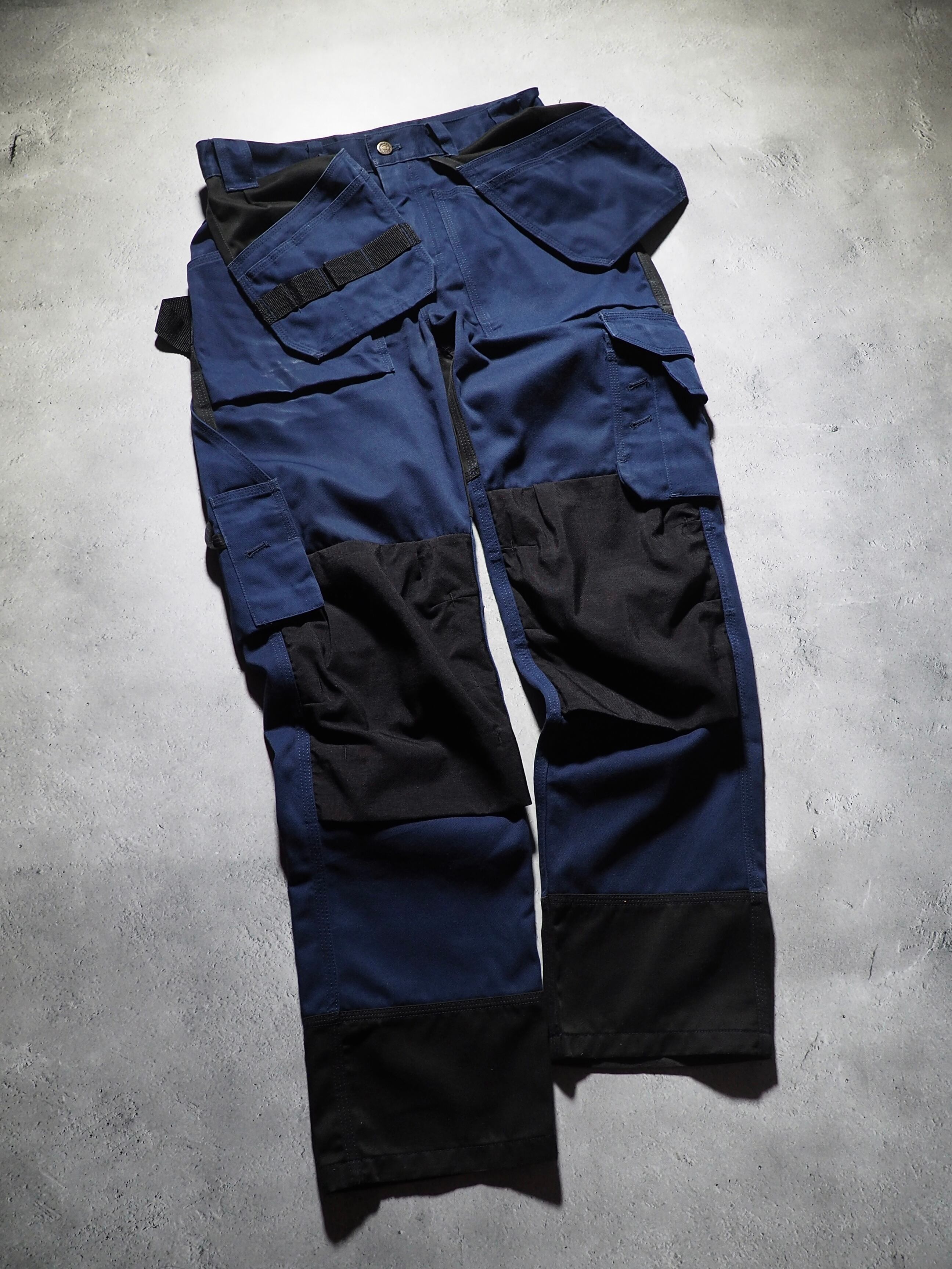 Mulch flap Pockets Design vintage gimmick work pants