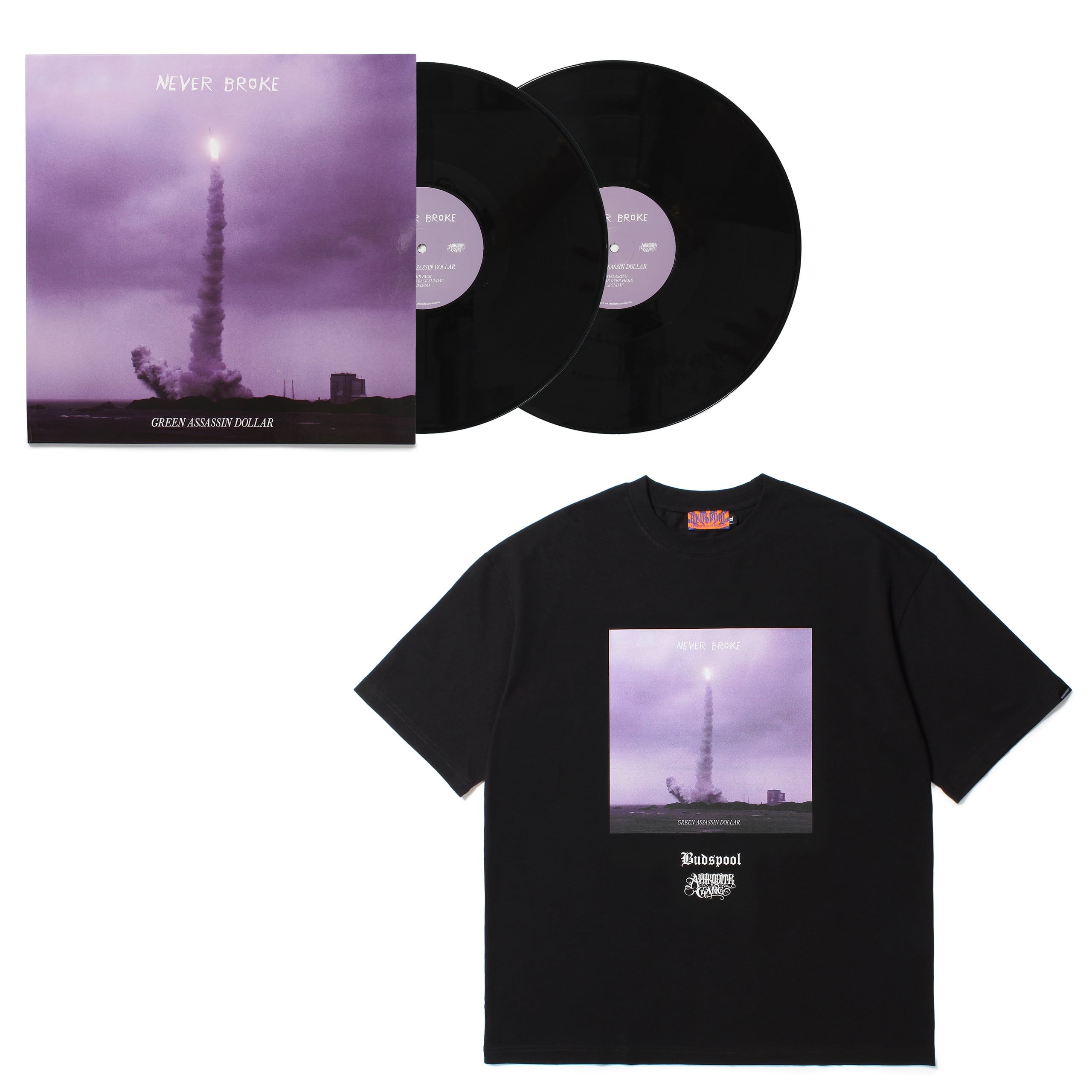 ANARCHY x BADSAIKUSH / GOLD DISC-2LP- | APHRODITEGANG HOLDINGS