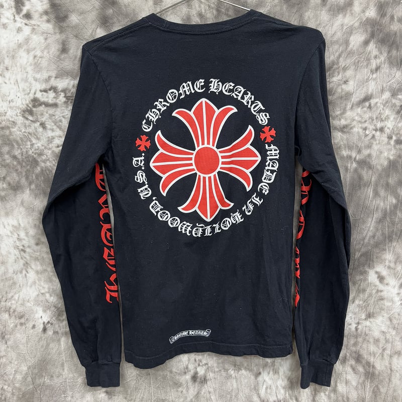 JPタグ】CHROME HEARTS/クロムハーツ CHプラス ロゴ 長袖Tシャツ/ロンT 
