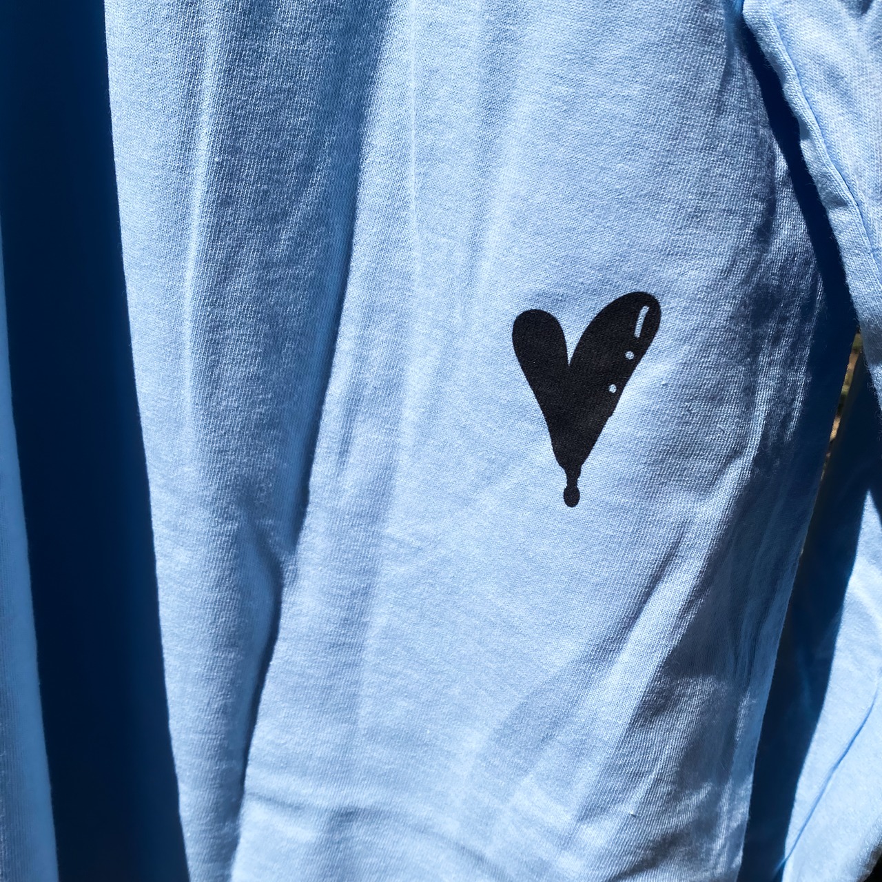 wall paint LONG TEE lightblue